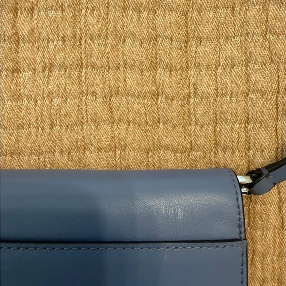 Kate Spade Navy Crossbody Bag with Scallop Detail - Picture 8 of 12